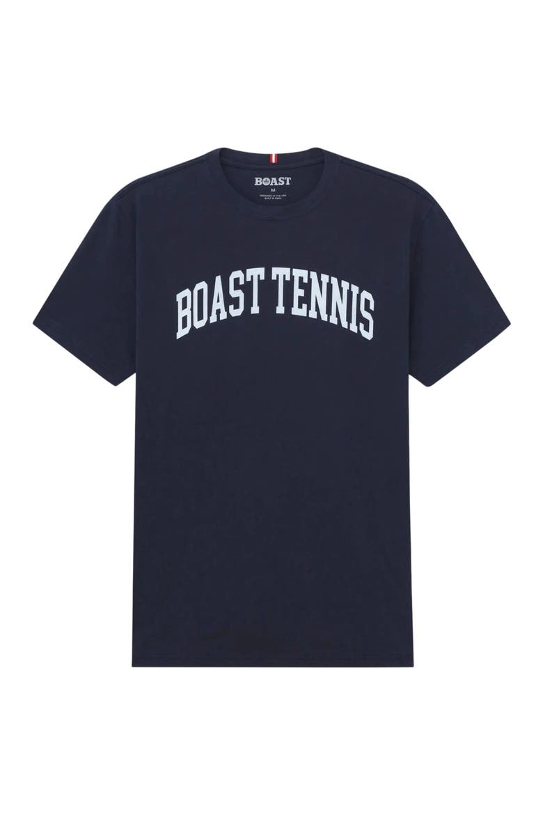 Tennis Tee, Main, color, Navy White