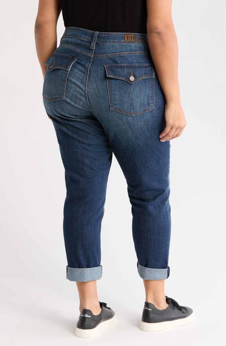 KUT from the Kloth Katy Flap Boyfriend Jeans, Alternate, color, Arum