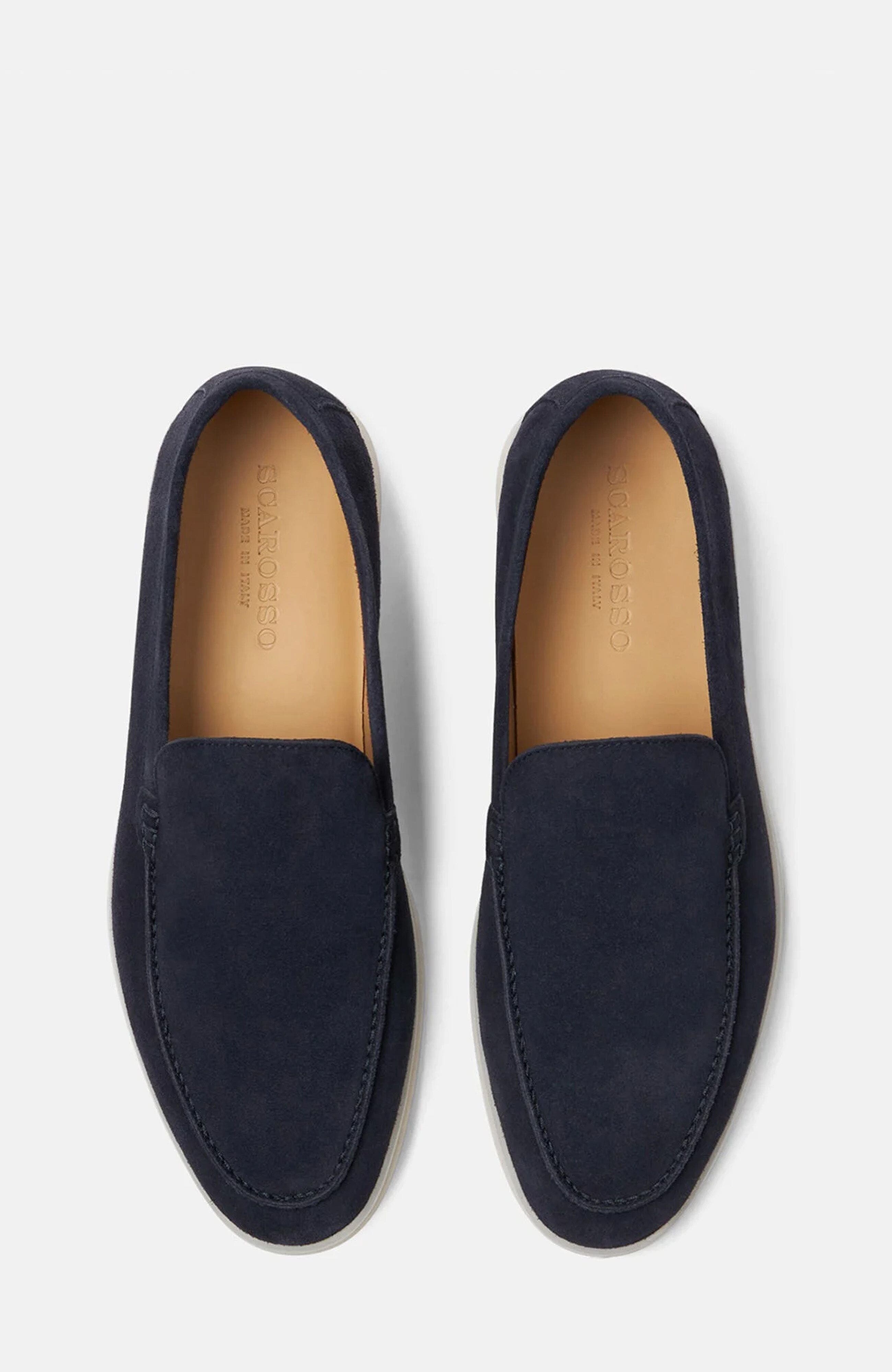 Ludovico Loafers, Alternate, color, Blue - Suede
