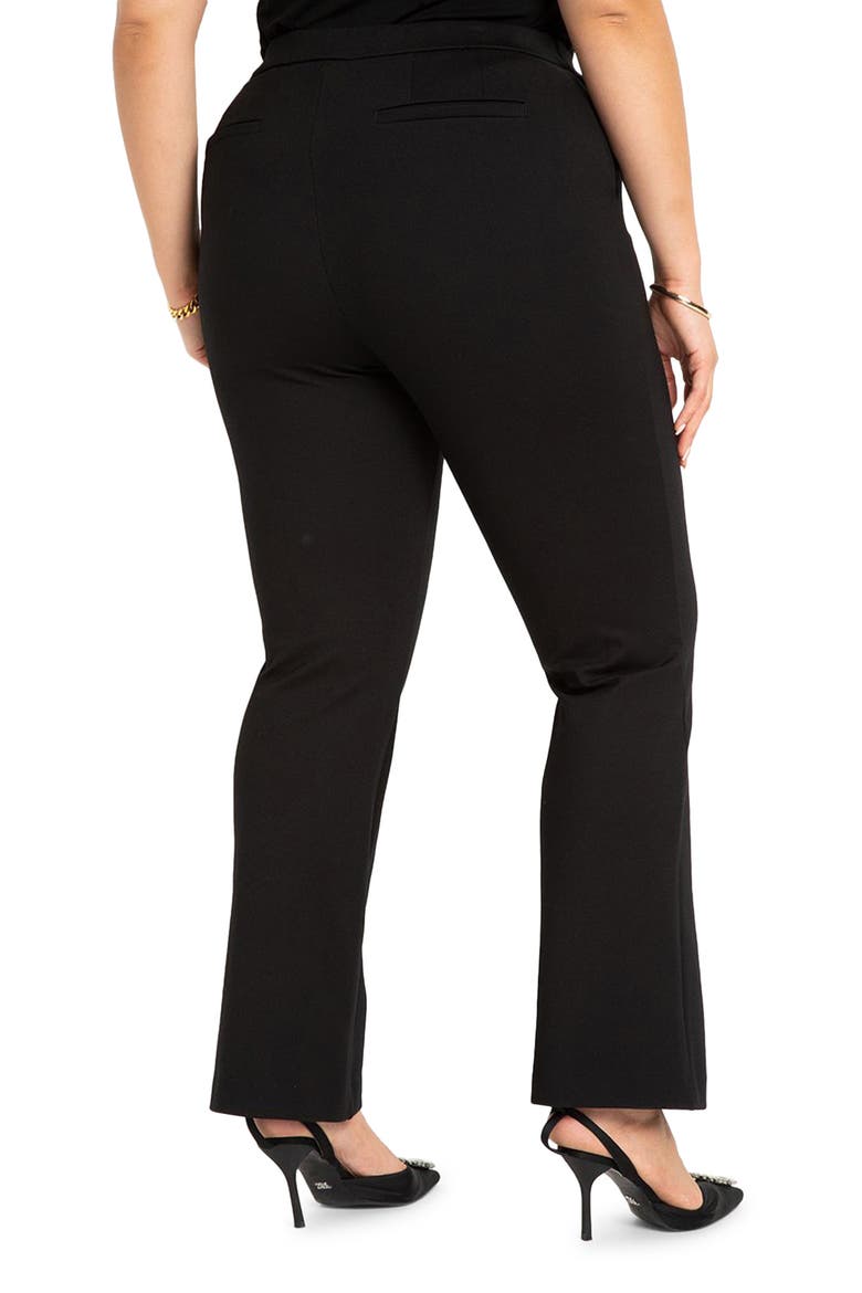 The Ultimate Stretch Flare Leg Pant, Alternate, color, BLACK