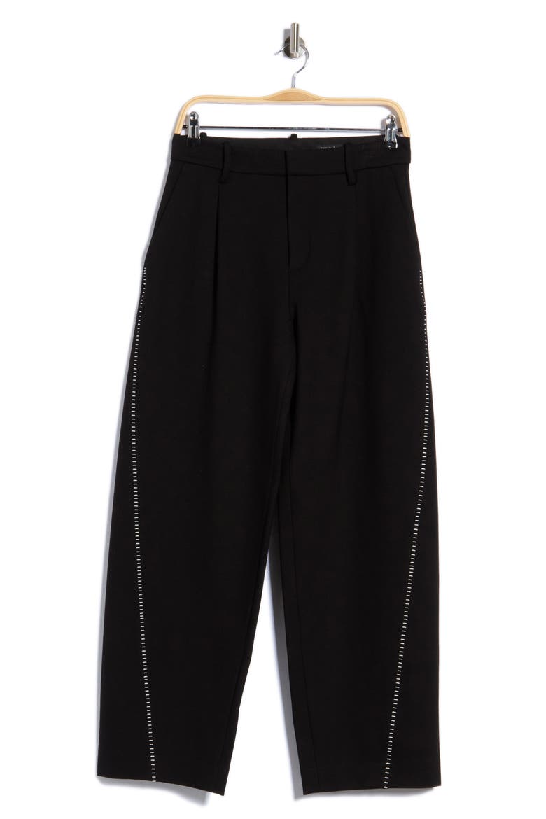 Lynsey Ponte Wide Leg Pants, Main, color, BLACK