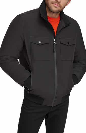 Calvin Klein Water Resistant Flextech Stretch Bomber Jacket