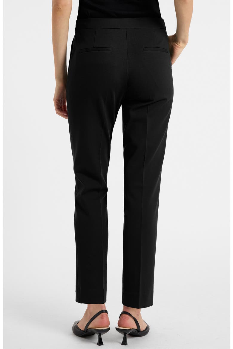 Ranna Straight-Leg Ankle Pant, Alternate, color, Onyx