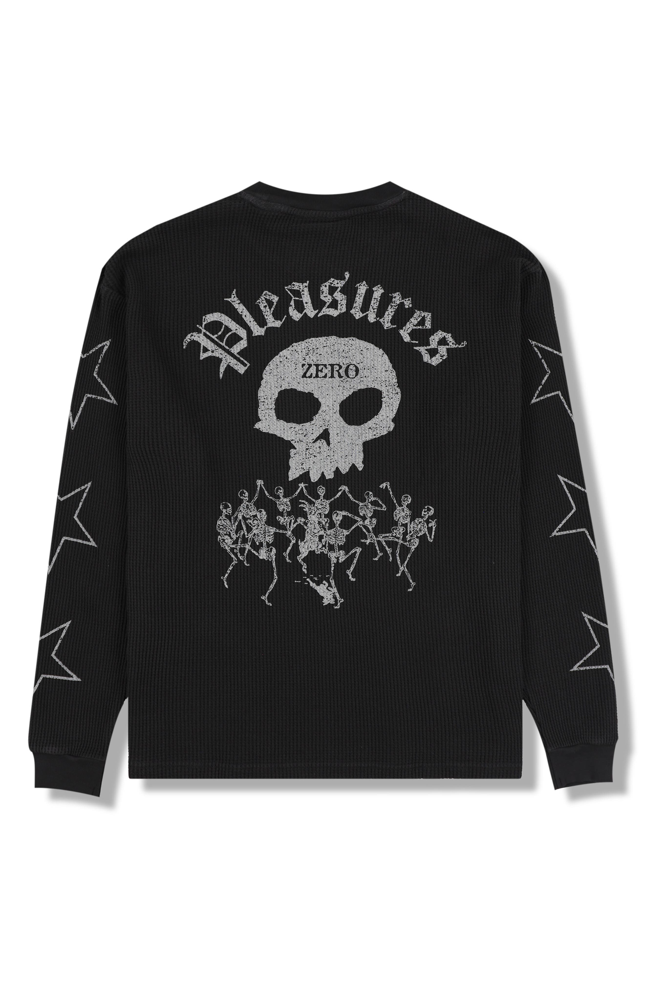 X Zero Skateboards Misled Thermal Graphic Long Sleeve T-Shirt (Men