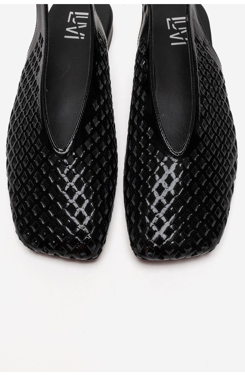 Forever & Always Shoes Delizia Leather Slingback Shoe, Alternate, color, Black