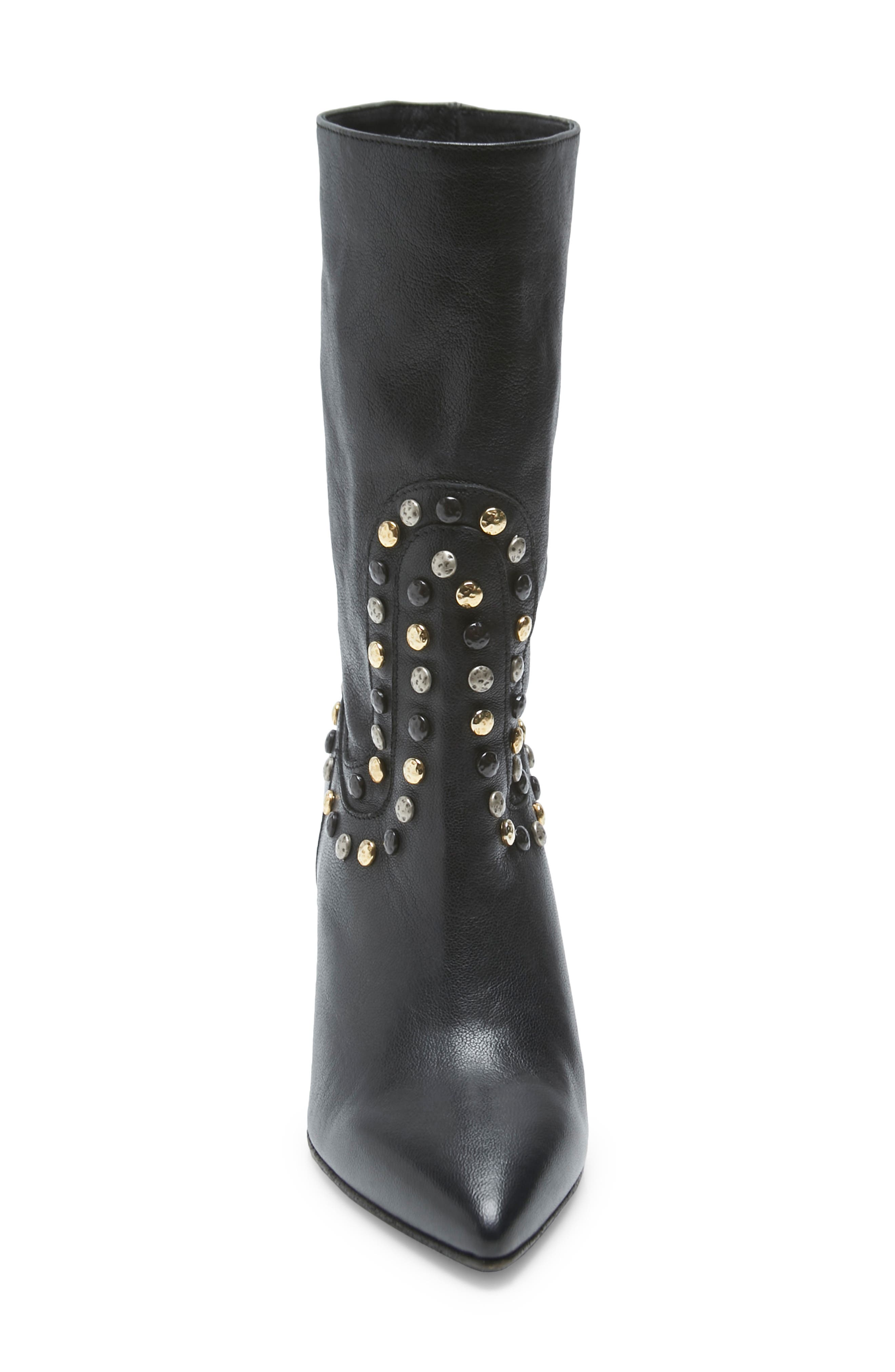 Free People Dakota Studded Western Boot, Alternate, color, 