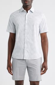 Robert Barakett Pruitt Short Sleeve Button-Up Shirt