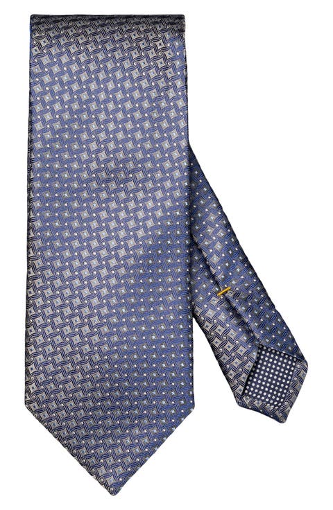 Medallion Silk Jacquard Tie