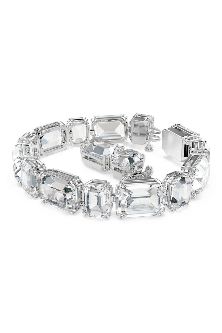 Millenia Crystal Bracelet, Alternate, color, WHITE