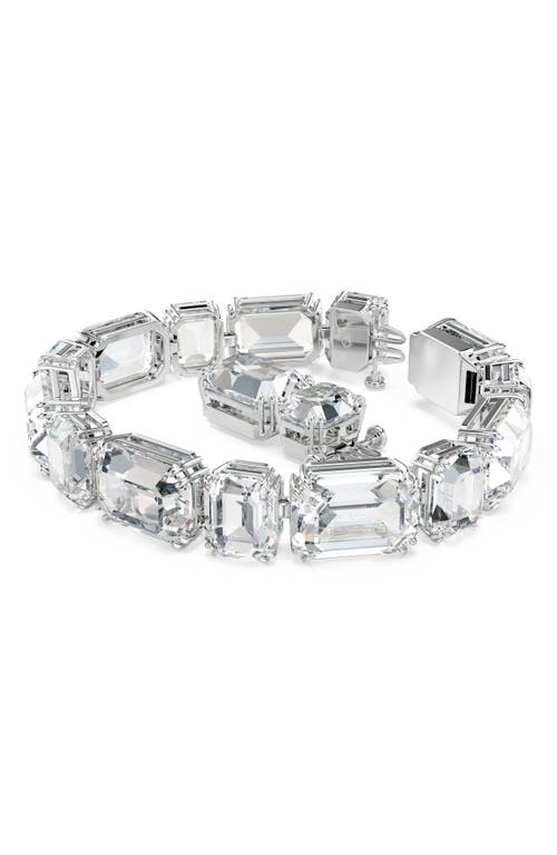 Swarovski Millenia Tennis Armband In White