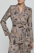 L'AGENCE Aven Wrap Blazer
