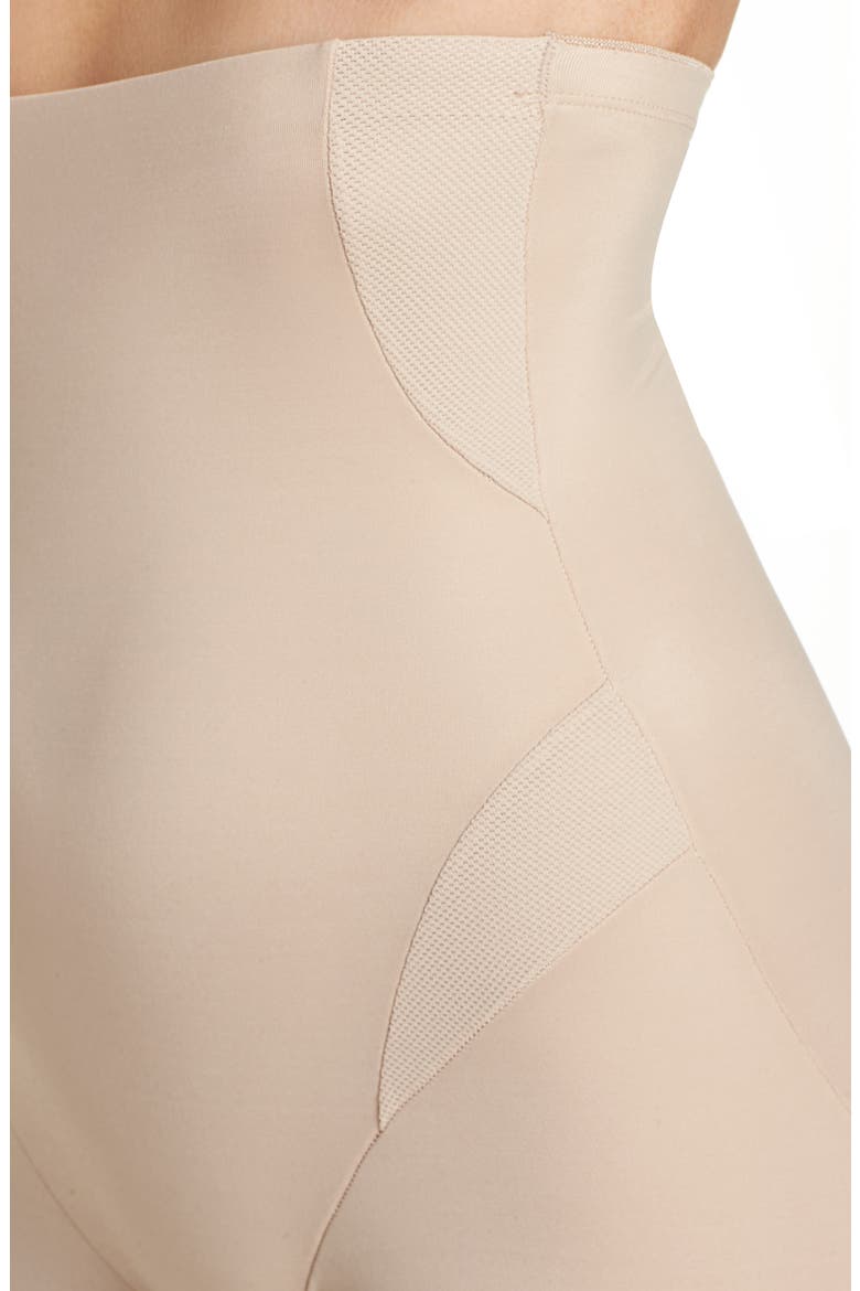 Cooling High Waist Thigh Slimmer, Alternate, color, NUDE