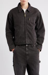 Elwood Petrol Canvas Jacket