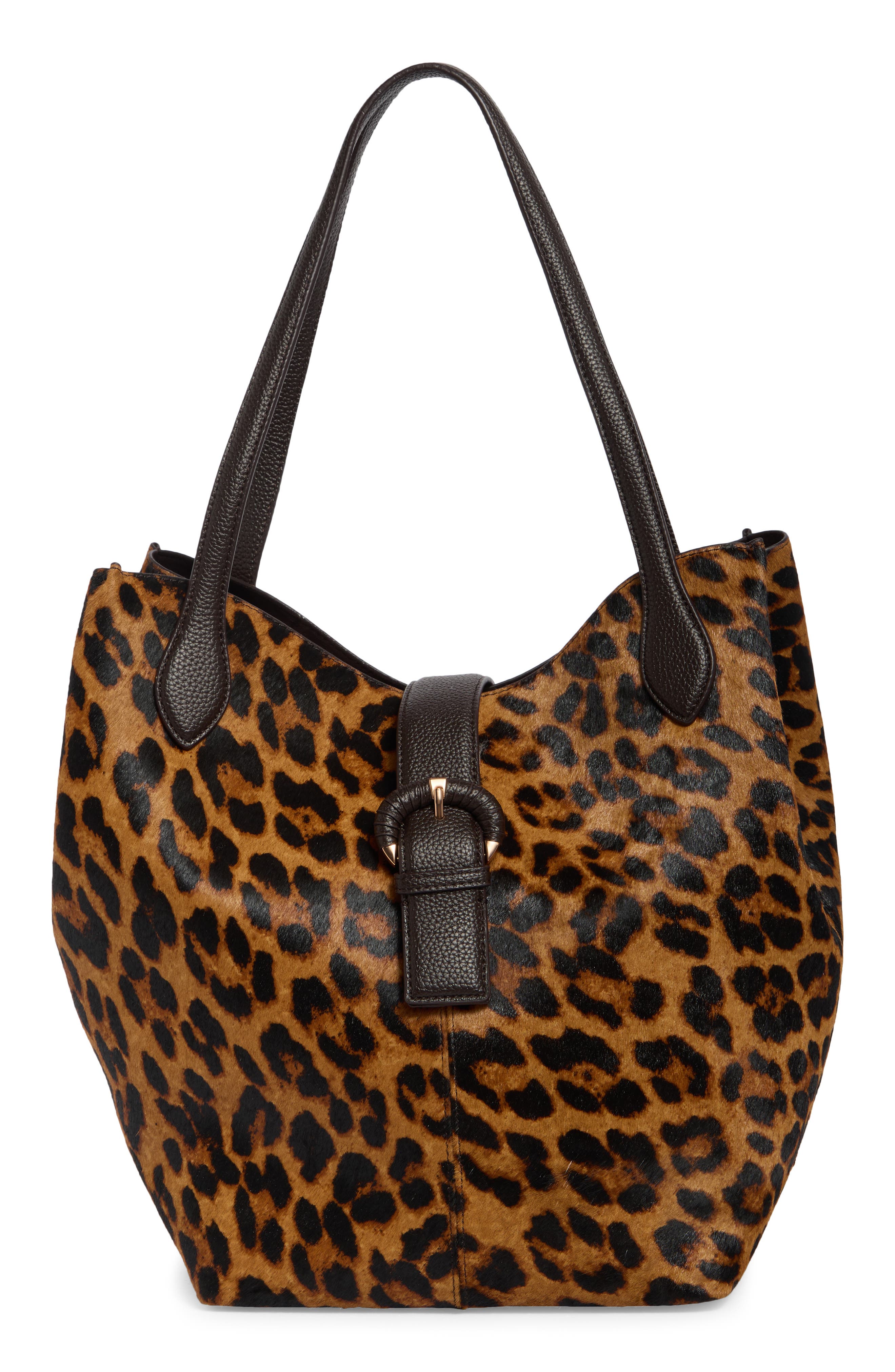 Lucia Leather North/South Tote