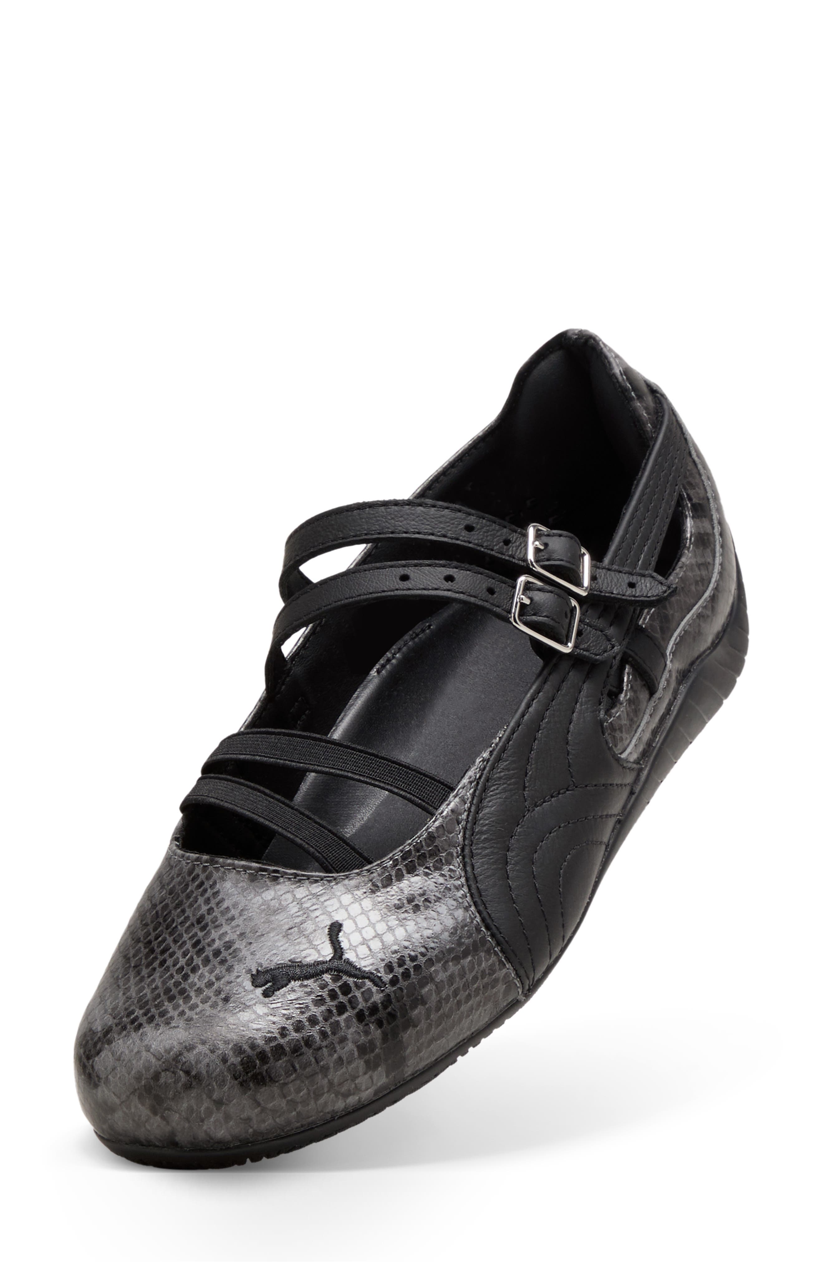Speedcat Ballet Sneaker, Alternate, color, COOL DARK GRAY/ PUMA BLACK
