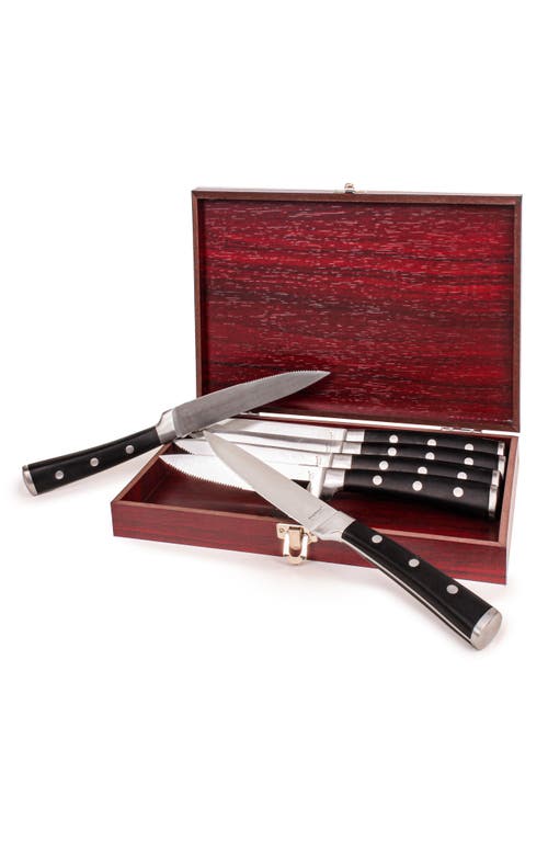 Berghoff Classico 7-piece Steak Knife Set In Silver