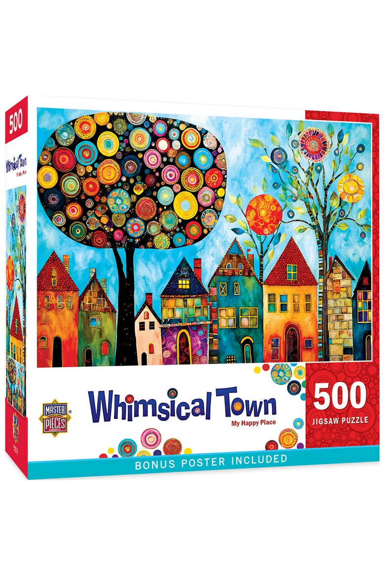 My Happy Place 500 Piece Jigsaw Puzzle, Main, color, Multicolor