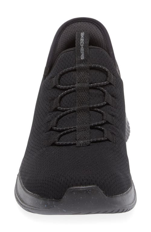 Skechers Ultra Flex 3.0 Right Away Slip-on Sneaker In Black
