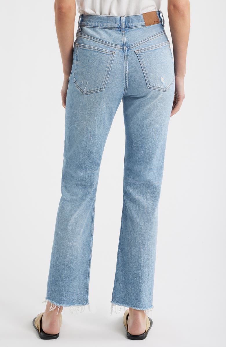 Madewell The '90s Straight Jeans, Alternate, color, Hallstead Wash