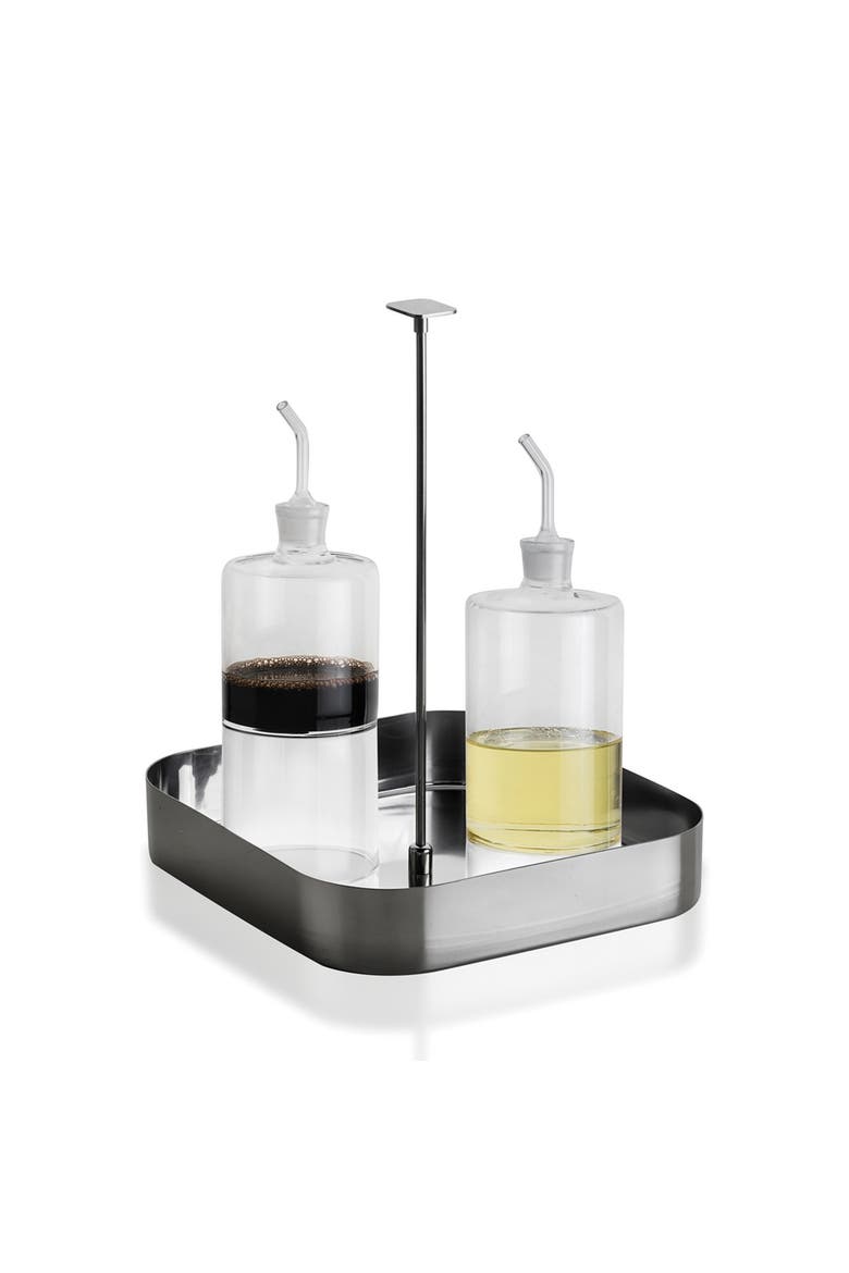 Stile By Pininfarina Condiment Set - 2 Pieces, Main, color, Silver