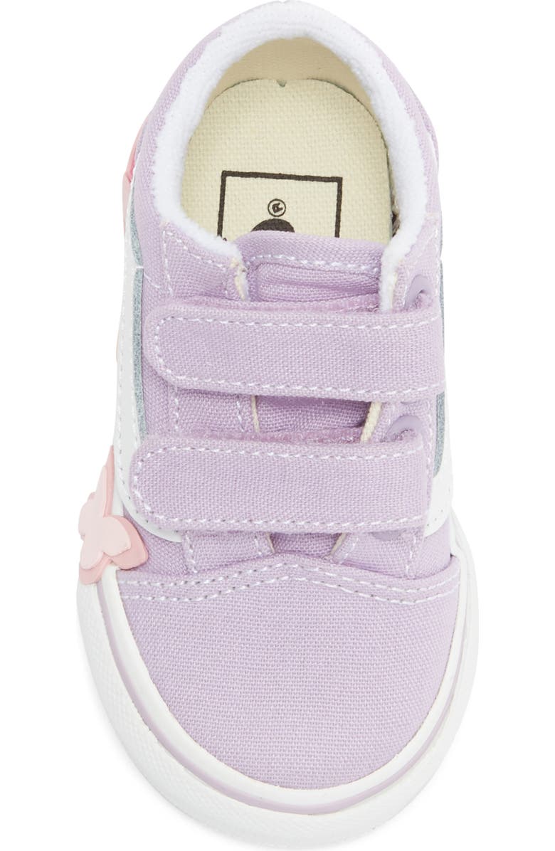 Vans Kids' Old Skool V Sneaker, Alternate, color, Soft Orchid