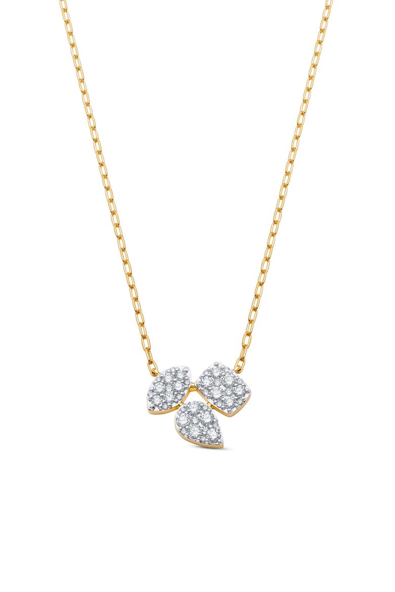 Reverie Diamond Pendant Necklace, Main, color, D0.68 18KYG