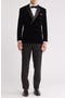Two-Piece Velvet Double Breasted Slim Fit Tuxedo