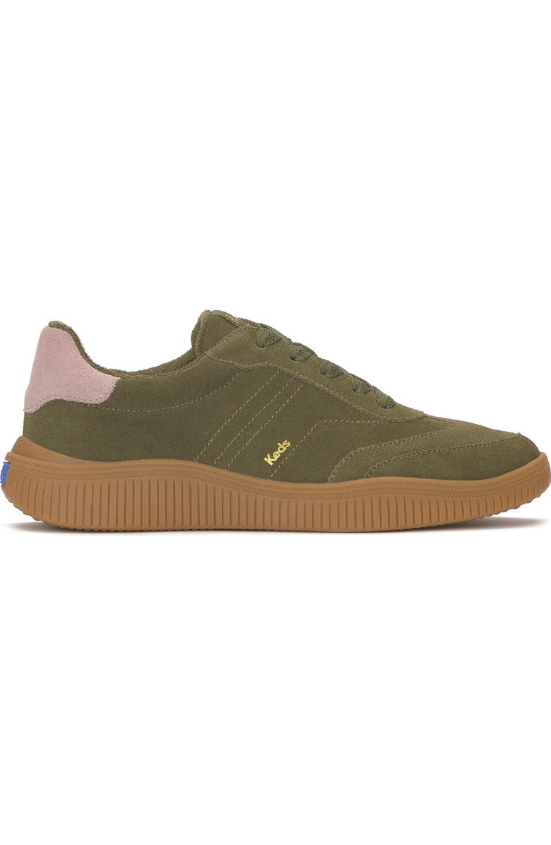 Keds<sup>®</sup> Contest Sneaker, Alternate, color, Olive/ Pink