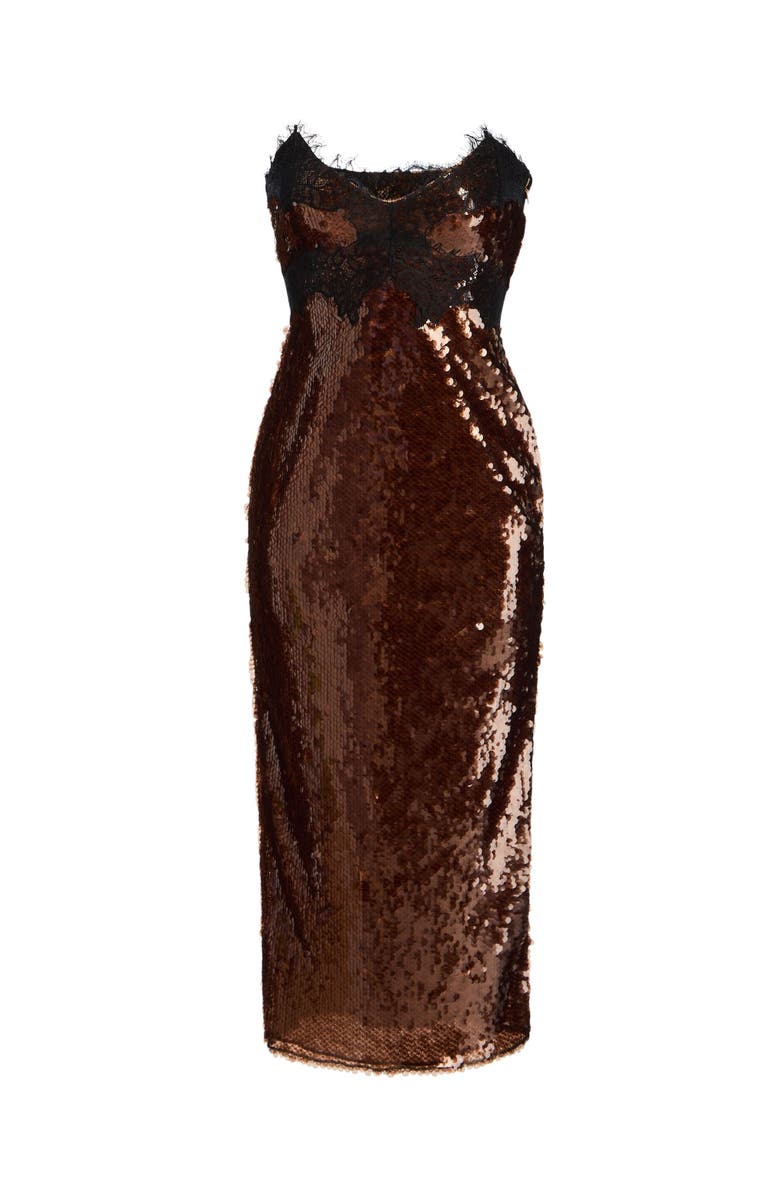 Retrofête Ellen Sequin Dress, Alternate, color, 