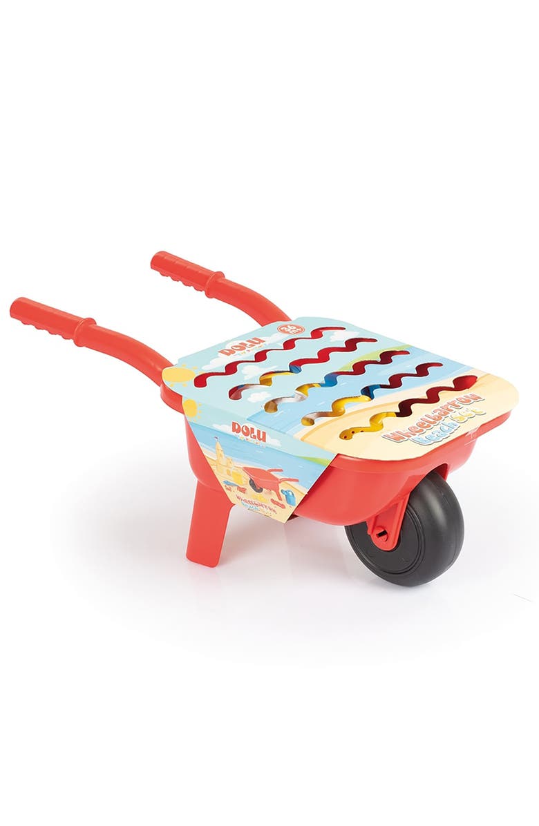 Dolu Wheelbarrow Beach Set, Ages 3+, Alternate, color, Multicolored