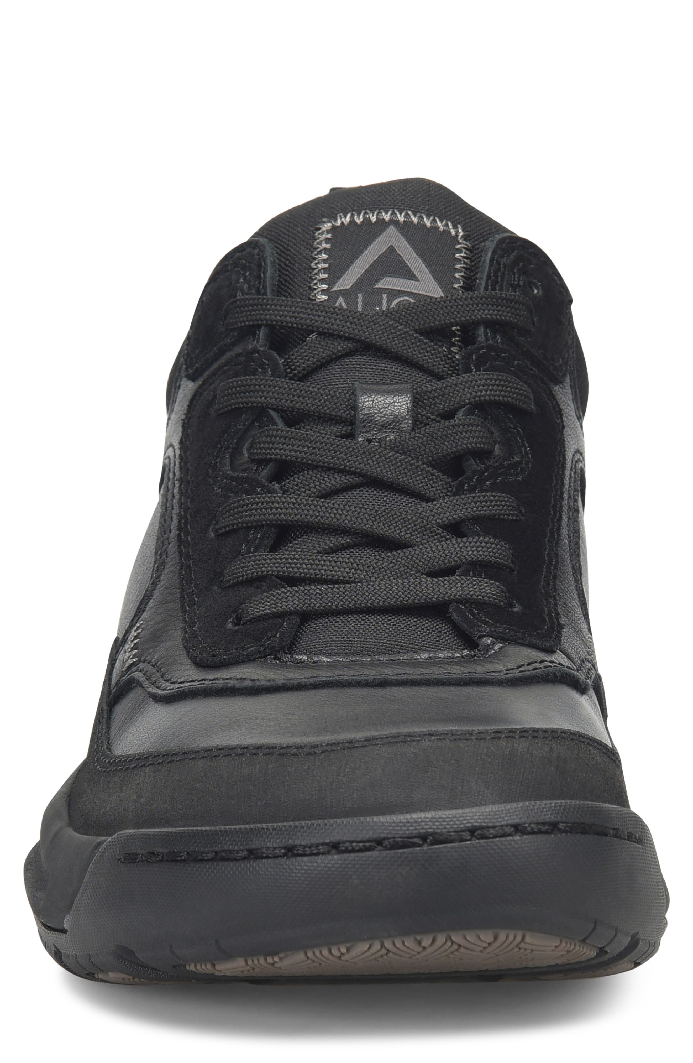 Align Evan Lace-Up Sneaker, Alternate, color, Black
