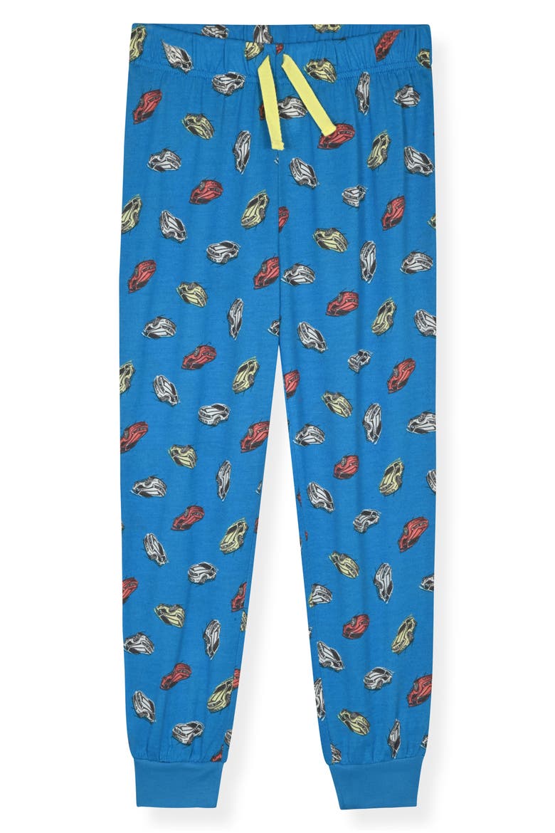 Kids' Graphic T-Shirt & Joggers Pajama Set, Alternate, color, ORANGE