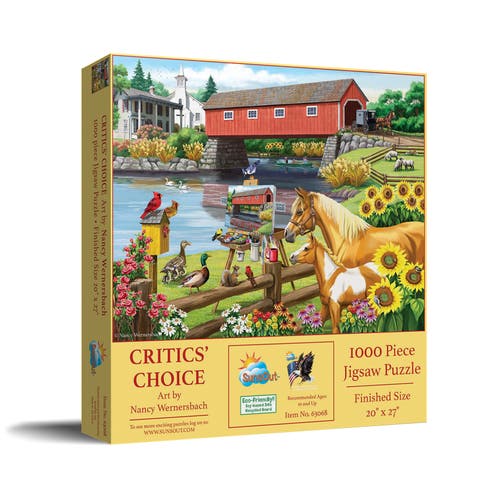 Critics' Choice 1000 piece Jigsaw Puzzle for Adults