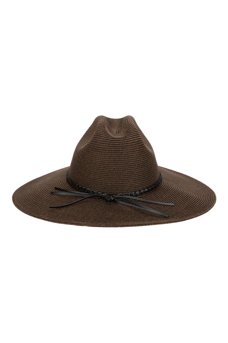 Twist Rancher Hat, Alternate, color, CHOCOLATE