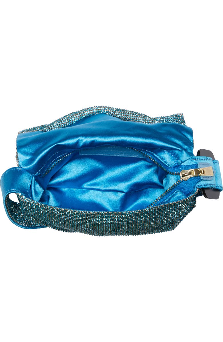 Benedetta Bruzziches Vitty Mignon Crystal Mesh Shoulder Bag, Alternate, color,