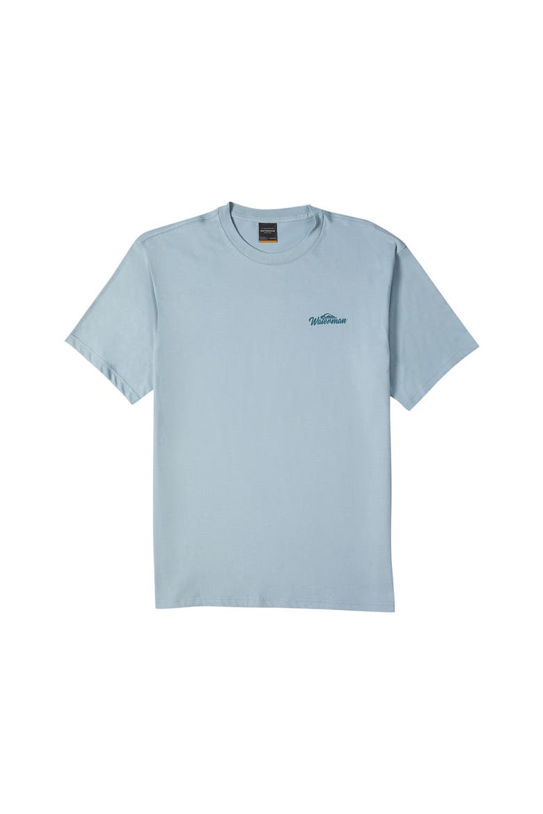The Abyss Tee, Alternate, color, Dusty Blue