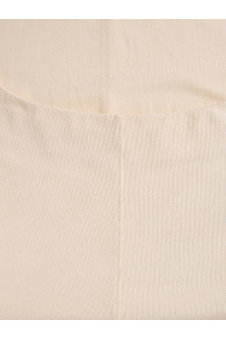 Slash Neck Cap Sleeve T-Shirt, Alternate, color, Chalk