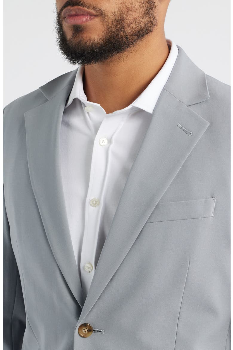 Henrik Trim Fit Solid Stretch Wool Suit Jacket, Alternate, color, GREY SCULPTURE