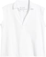 Frank & Eileen Popover Collar Top