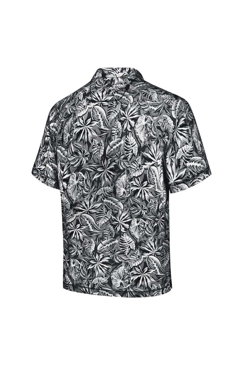 Men's Tommy Bahama Black Ross Chastain Sport Tropical Score IslandZone Polo, Alternate, color, Black