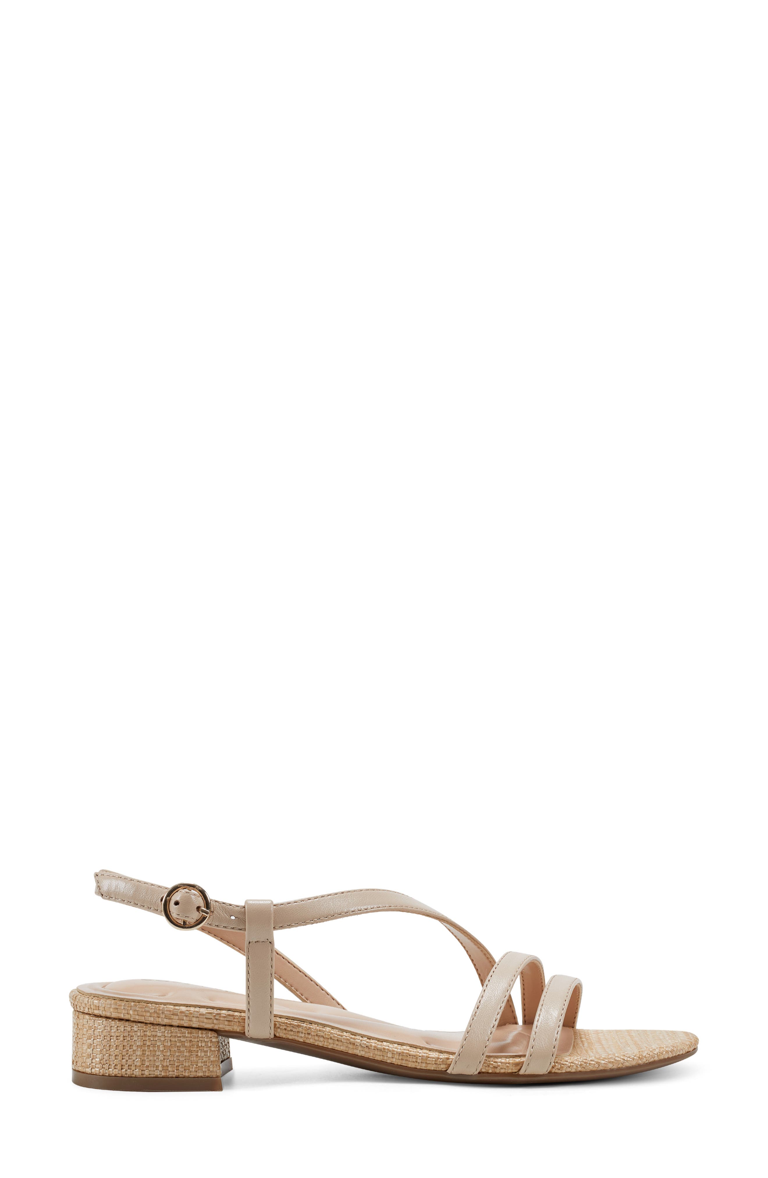 Glenni Asymmetric Strappy Sandal, Alternate, color, LIGHT NATURAL