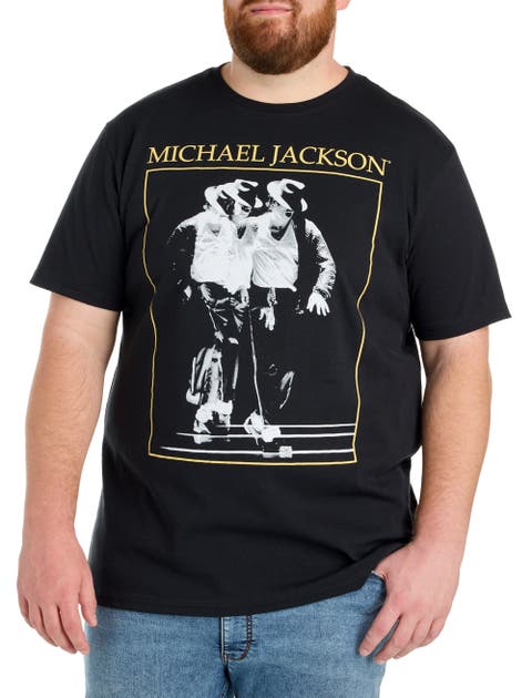 Big & Tall Michael Jackson Graphic T-Shirt