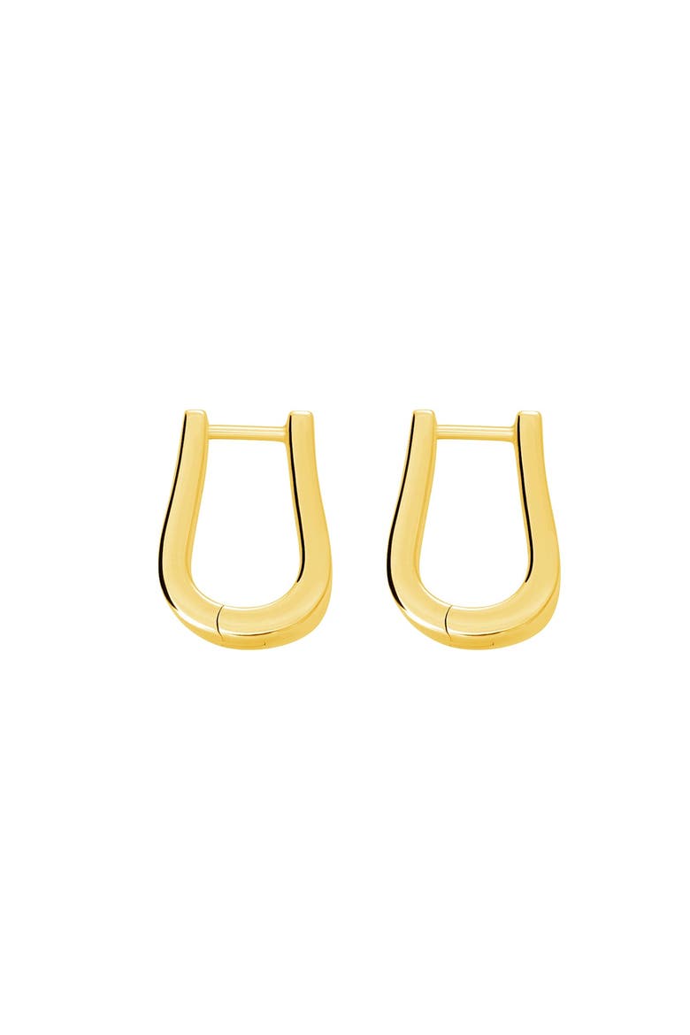 Petal Hoops, Main, color, Gold