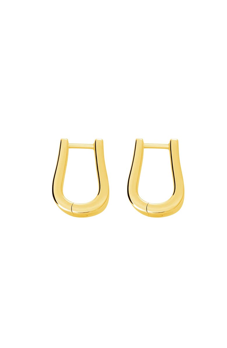 Lucy Quartermaine Petal Hoops, Main, color, Gold