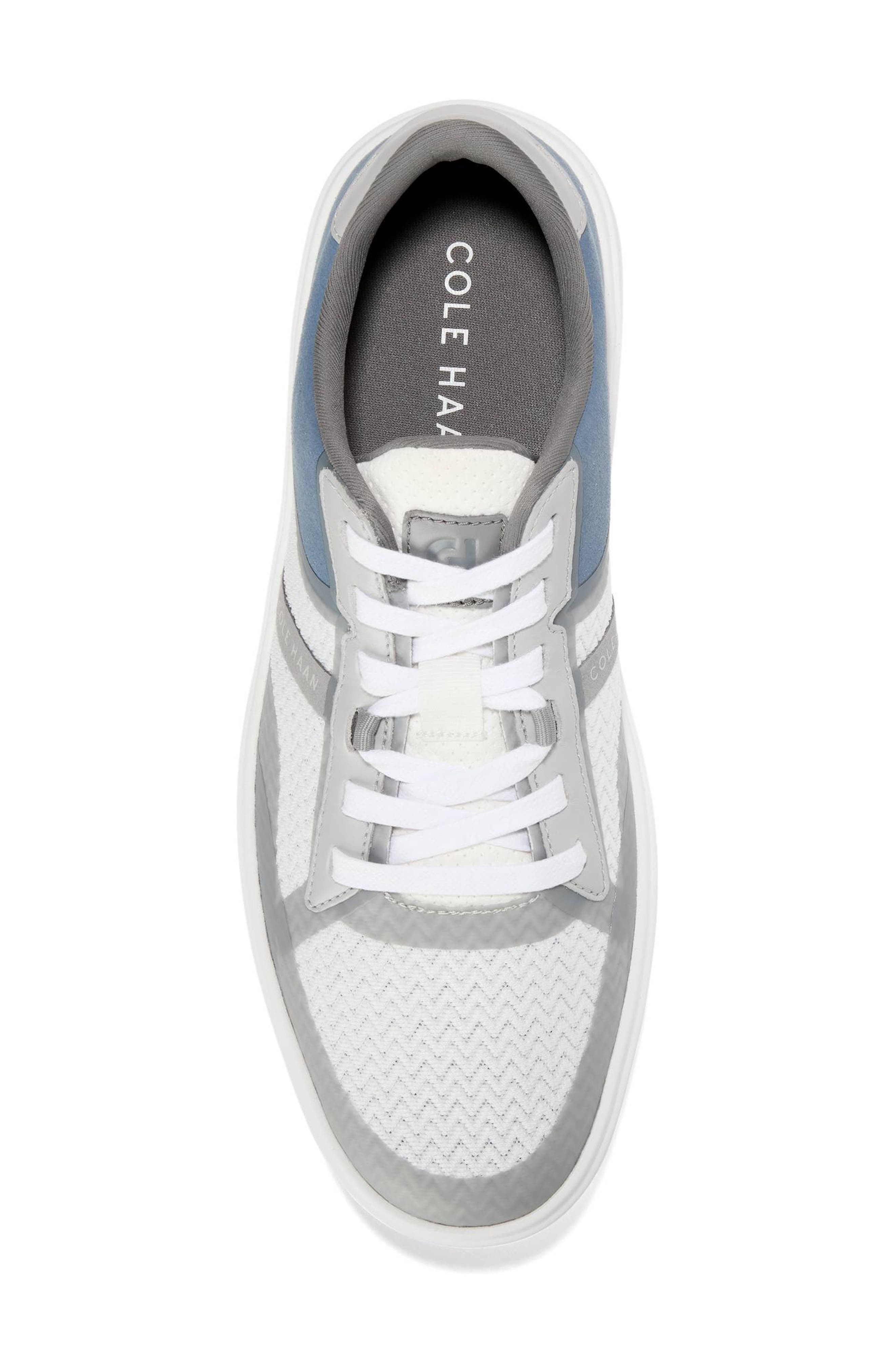 Grand Crosscourt Winner Sneaker, Alternate, color, SEA STONE / CHINA BLUE / WHITE