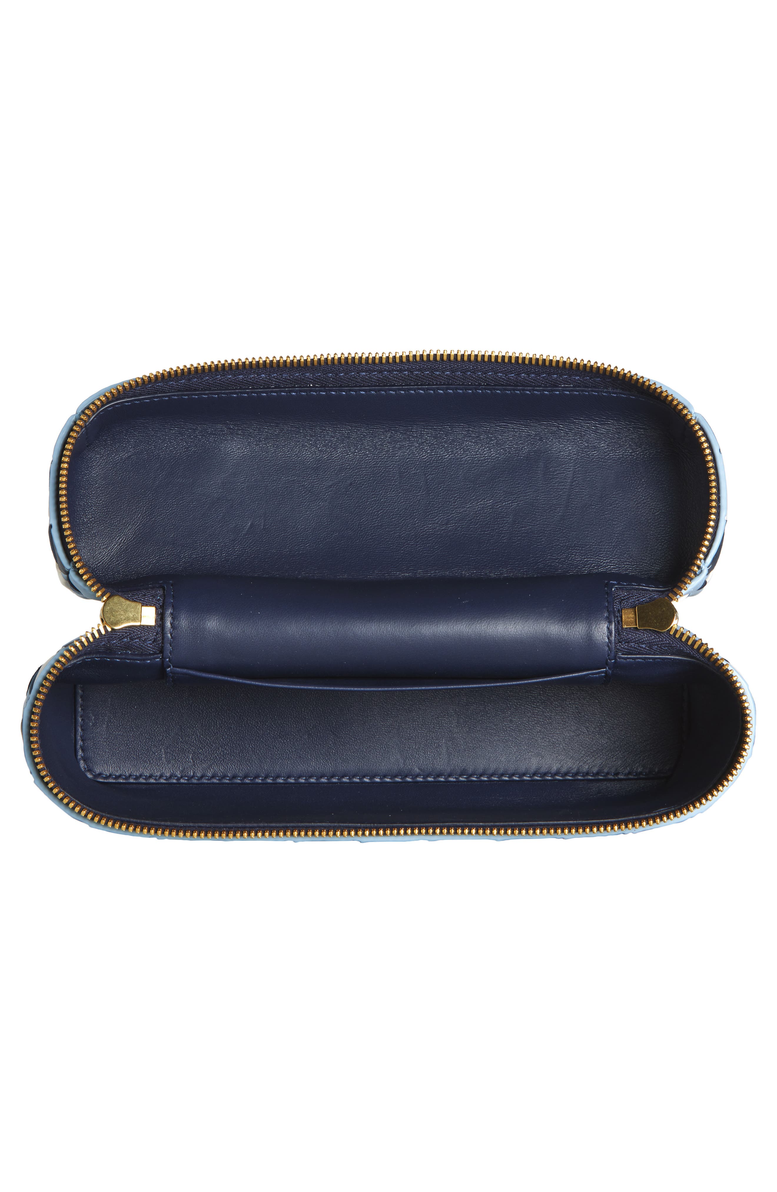 Bottega Veneta Bang Bang Tricolor Intrecciato Vanity Case, Alternate, color, 