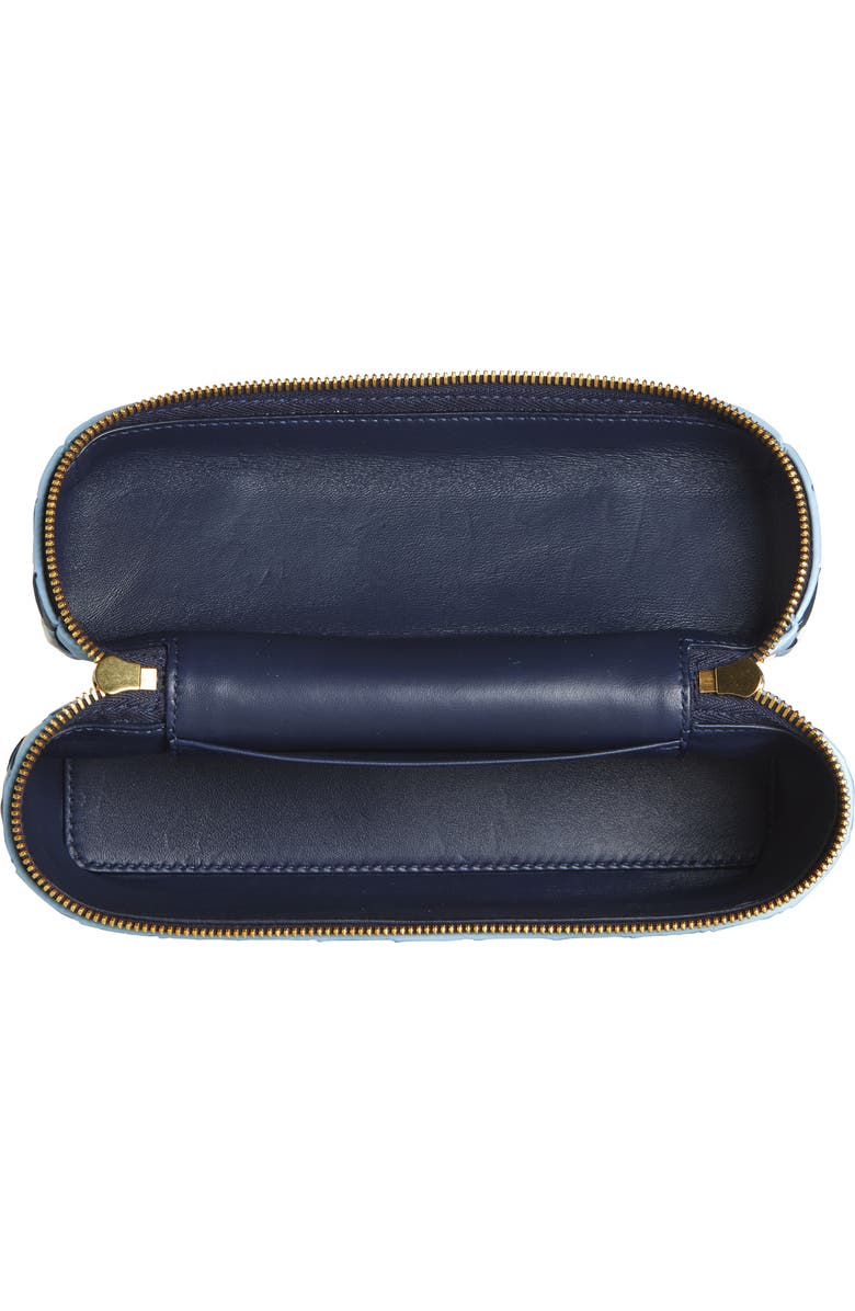 Bottega Veneta Bang Bang Tricolor Intrecciato Vanity Case, Alternate, color,