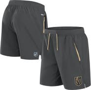 FANATICS Men's Fanatics Gray Vegas Golden Knights Authentic Pro Rink Performance Shorts