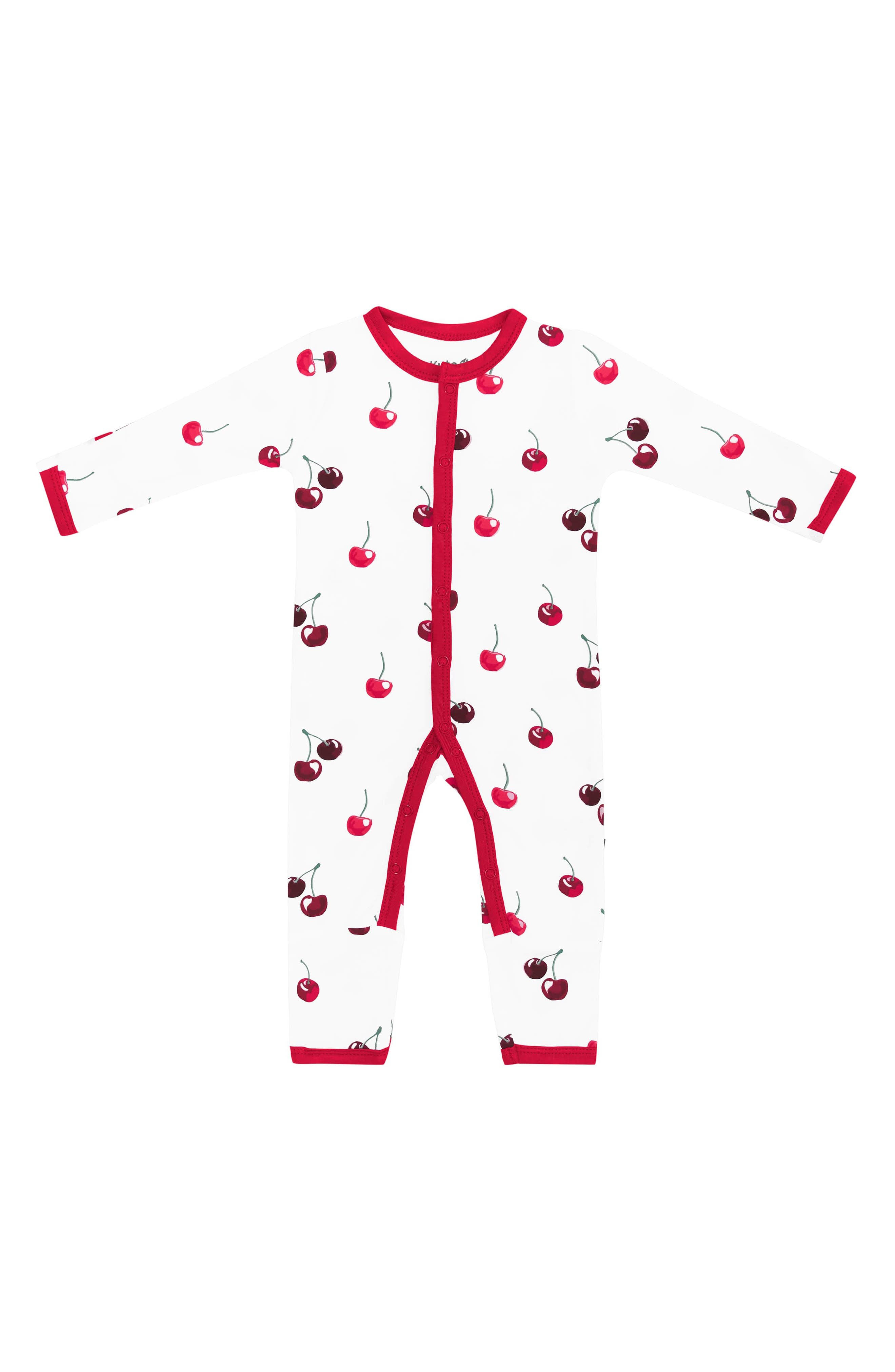 Kids' Cherry Print Romper