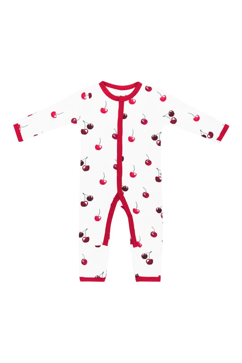 Kids' Cherry Print Romper, Main, color, CHERRY